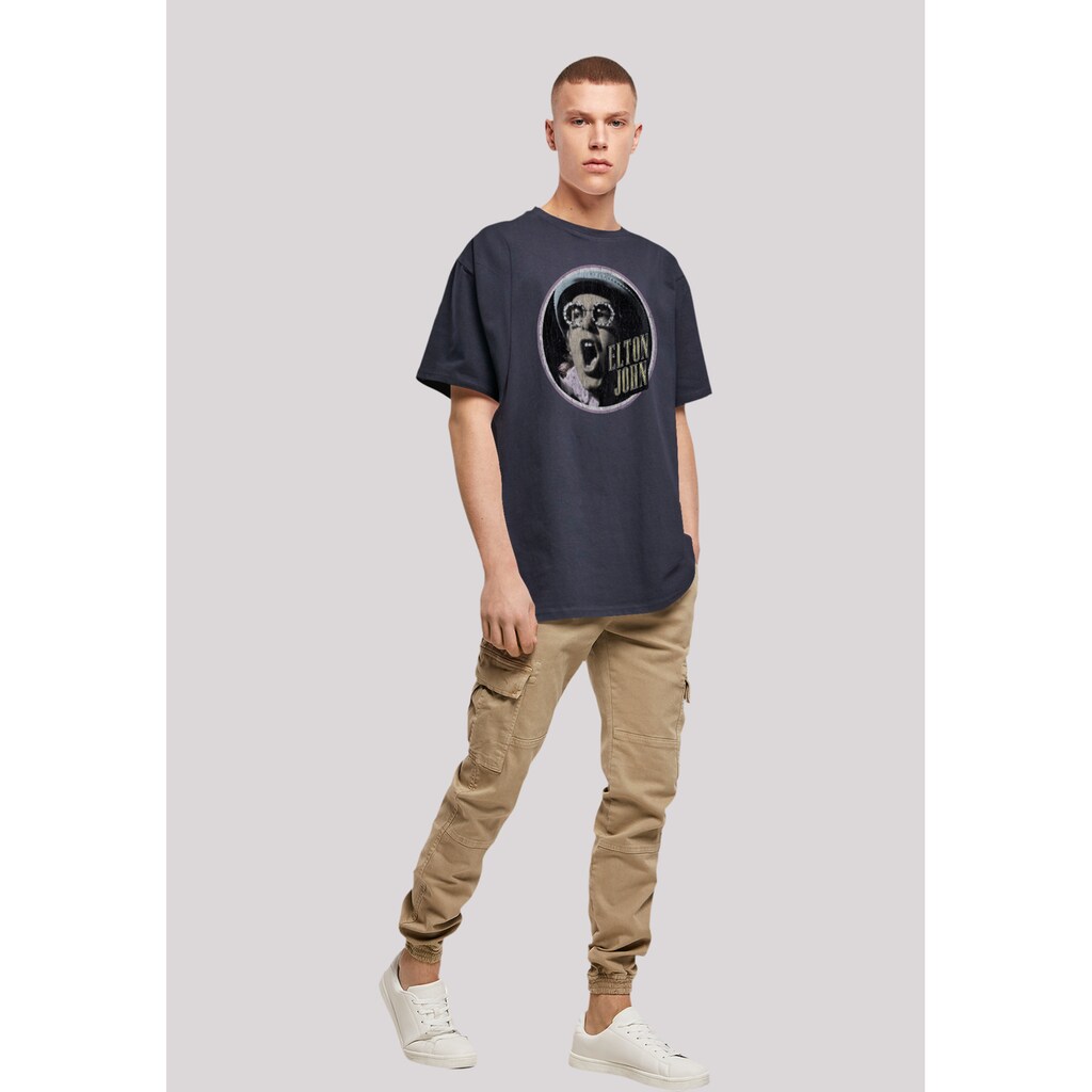 F4NT4STIC T-Shirt »Elton John Vintage Circle« Premium Qualität ▷ Bestellen