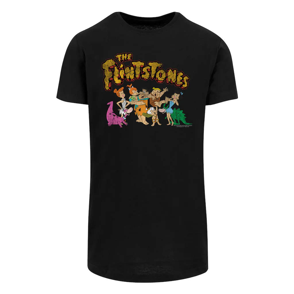 F4NT4STIC T-Shirt »Familie Feuerstein The Flintstones« Herren Premium Merch Lang Longshirt Bedruckt ▷ Kaufen
