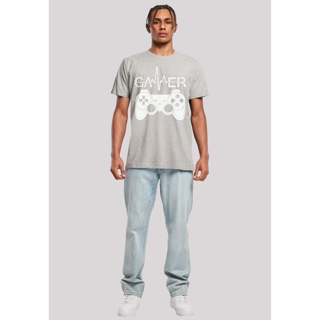 F4NT4STIC T-Shirt »Gamer Herzschlag« Premium Qualität ▷ Kaufen
