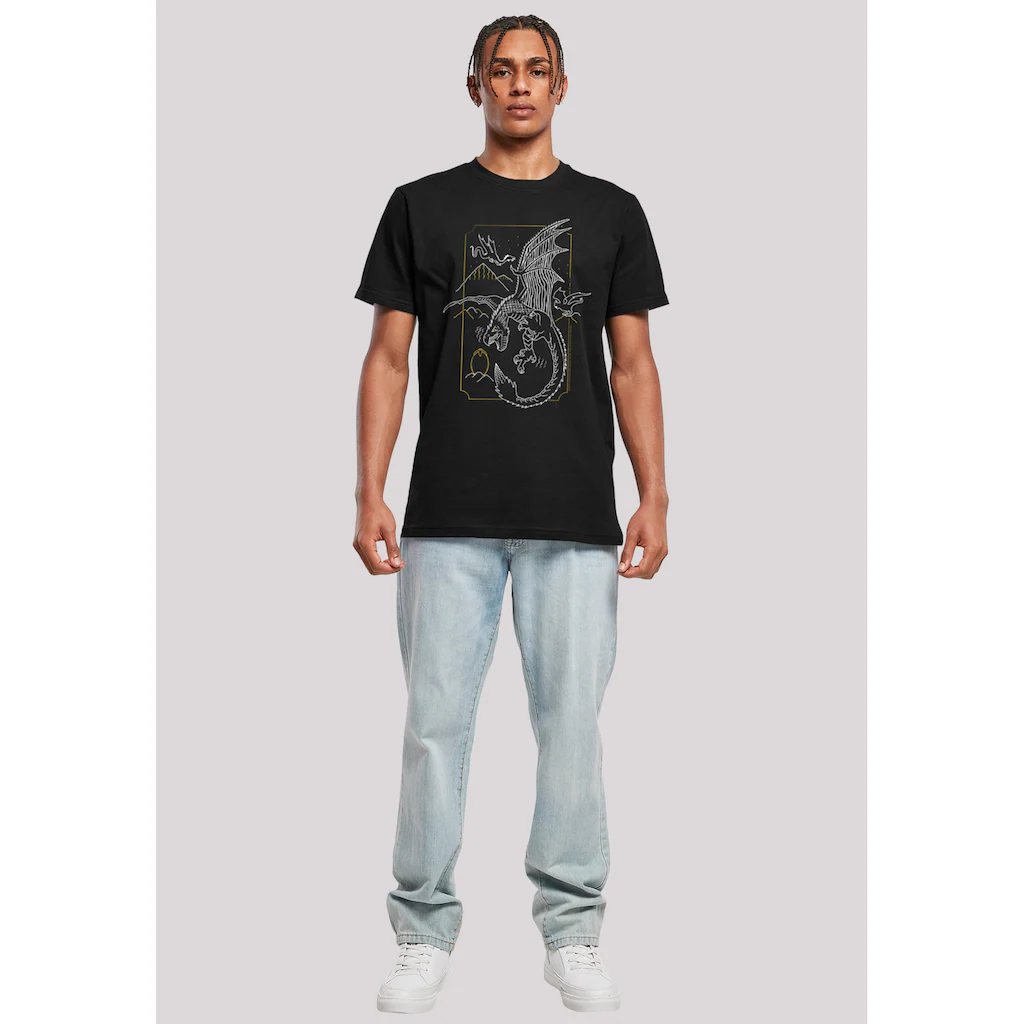 F4NT4STIC T-Shirt »Harry Potter Dragon Line Art« Print ▷ Bestellen