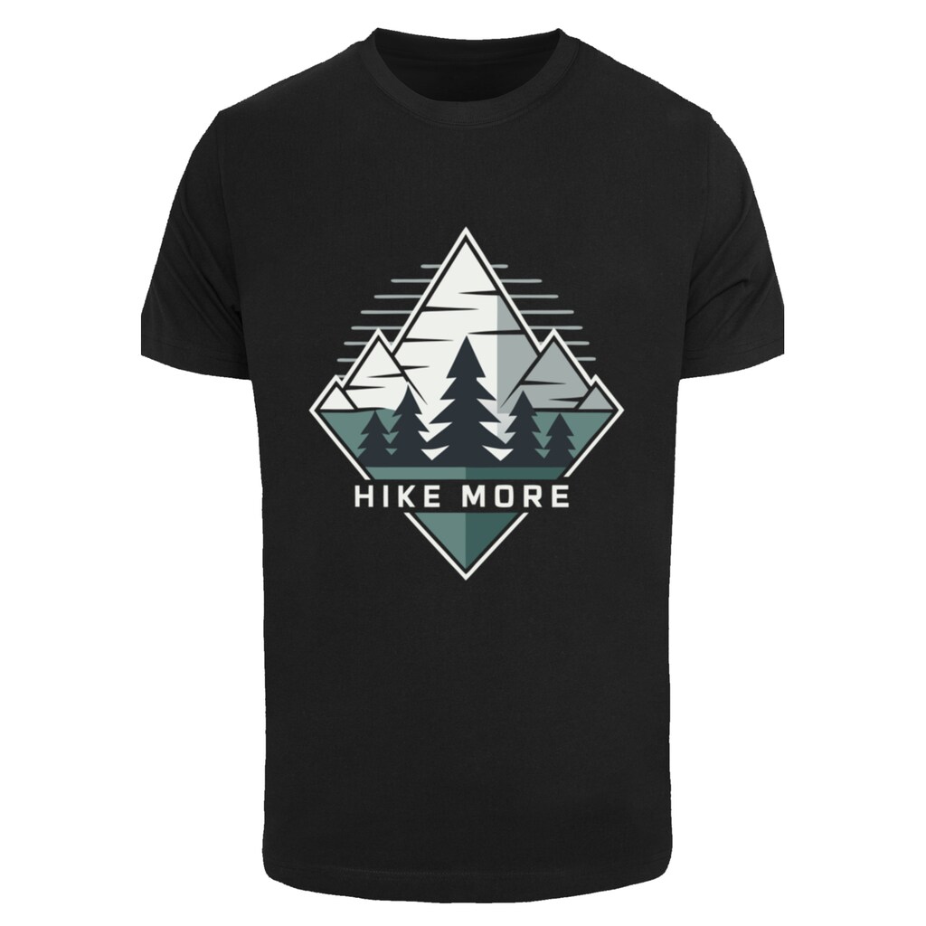 F4NT4STIC T-Shirt »Hike More Mountains« Premium Qualität ▷ Für