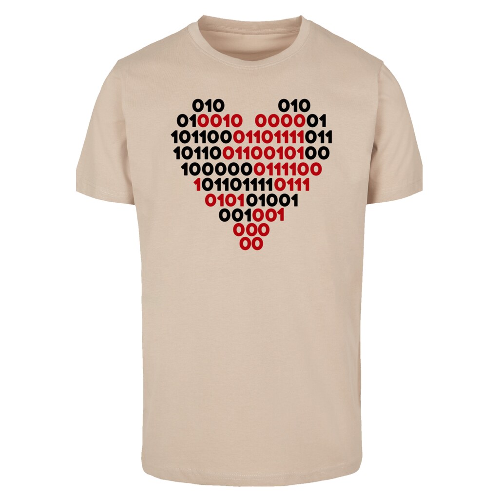 F4NT4STIC T-Shirt »I Love You 01001001 Binary Code Herz Valentinstag« Premium Qualität ▷ Bestellen
