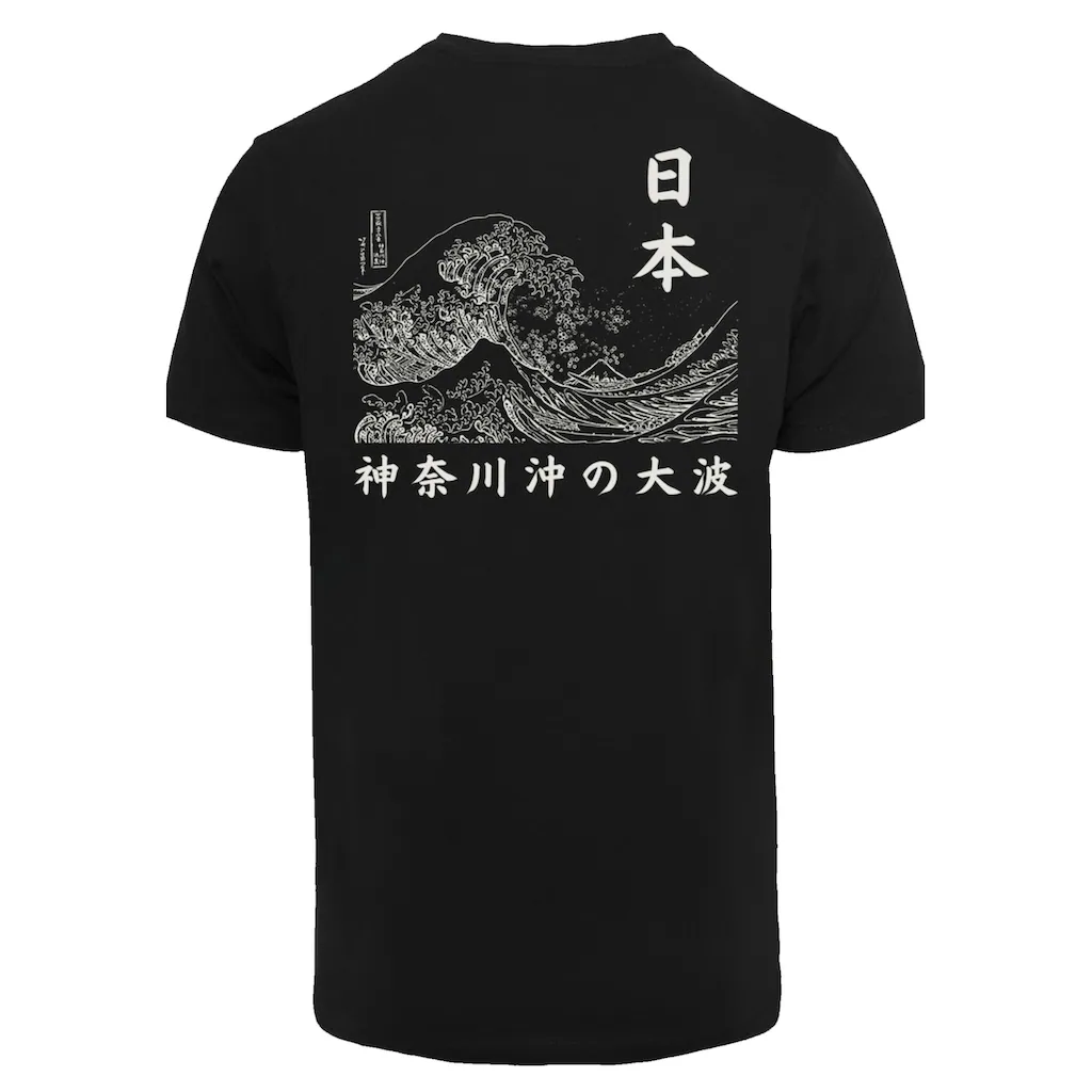 F4NT4STIC T-Shirt »Kanagawa Welle - Golden Gai« Print