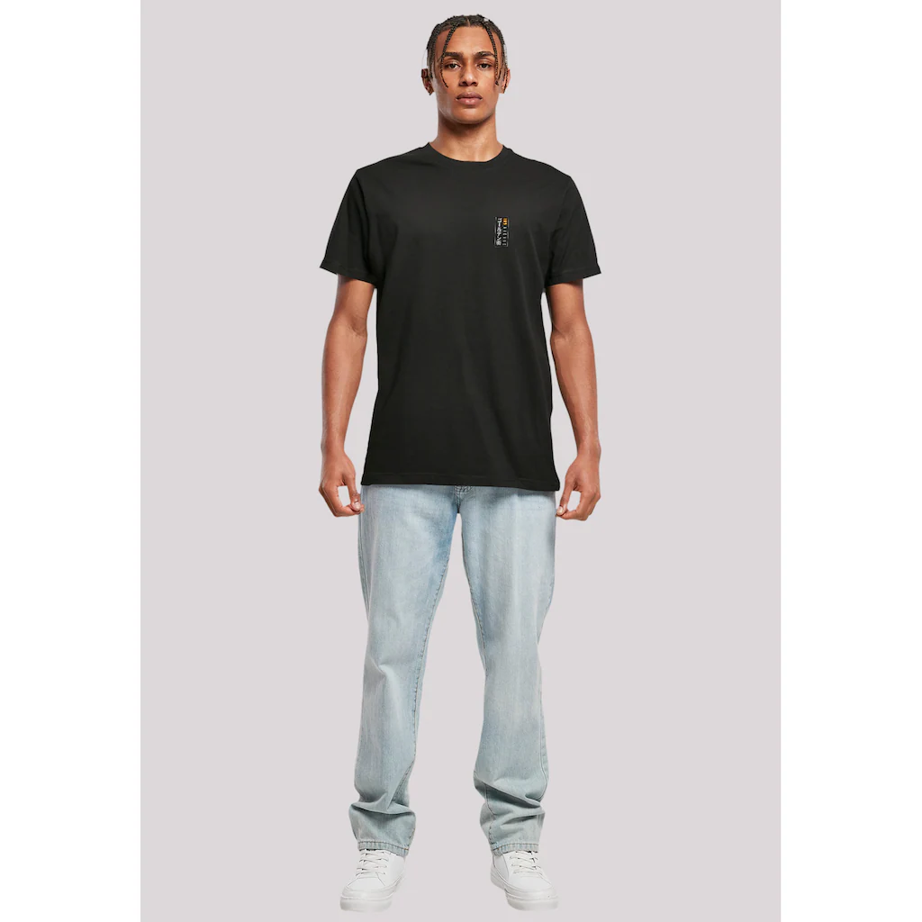 F4NT4STIC T-Shirt »Kanagawa Welle - Golden Gai« Print