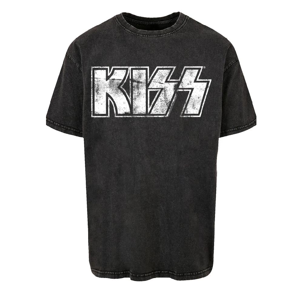 F4NT4STIC T-Shirt »Kiss Rock Band Vintage Logo« Premium Qualität Musik By Rock Off ▷ Für
