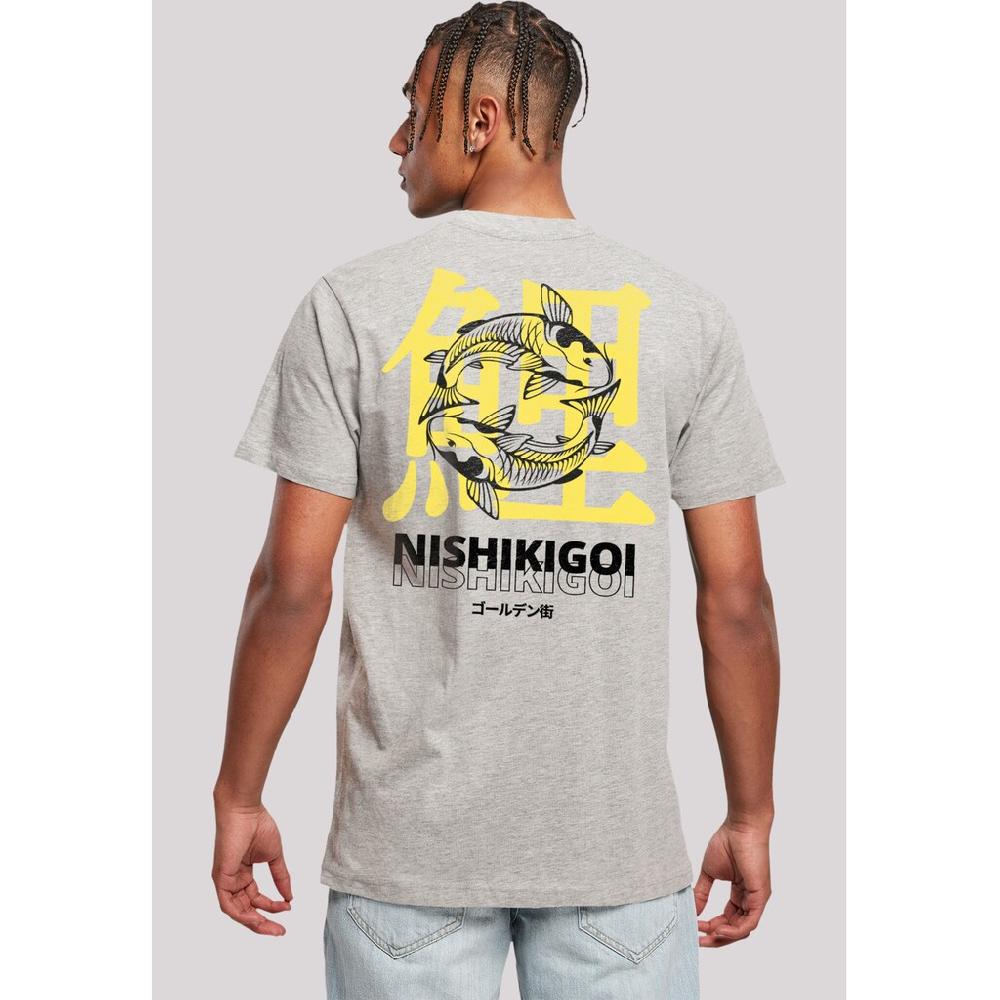 F4NT4STIC T-Shirt »Koi Golden Gai« Print