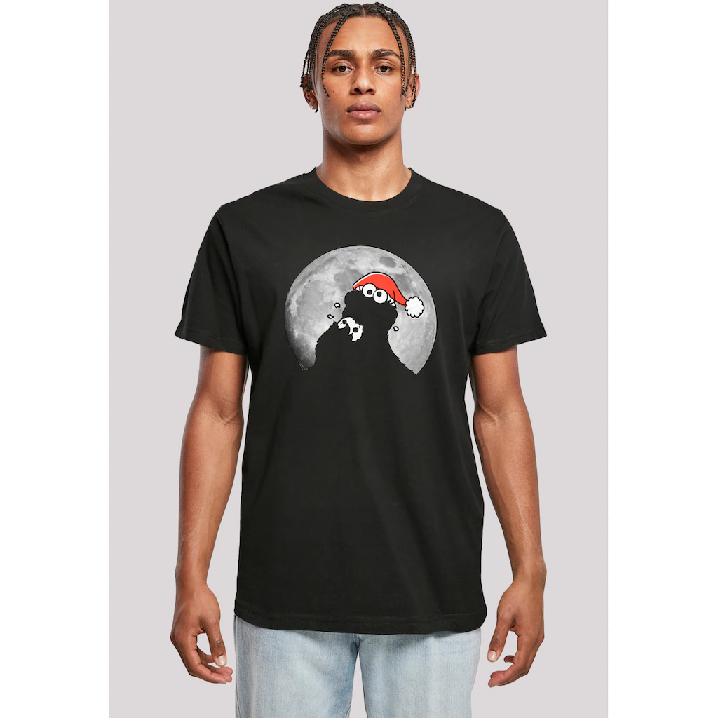 F4NT4STIC T-Shirt »Krümelmonster Weihnachten« Premium Qualität ▷ bestellen