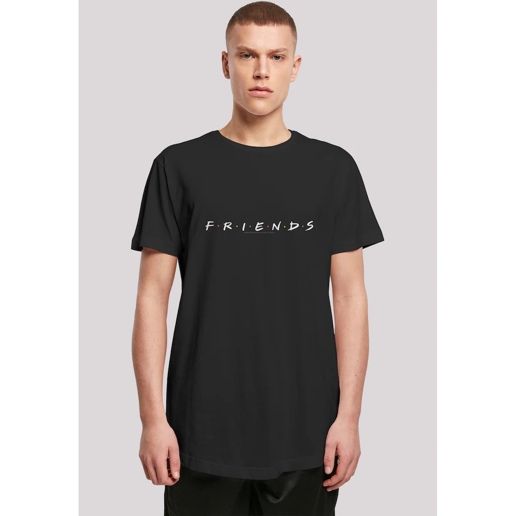 F4NT4STIC T-Shirt »Long Cut T-Shirt 'Friends Text Logo'« Herren Premium Merch Lang Longshirt Bedruckt ▷ bestellen