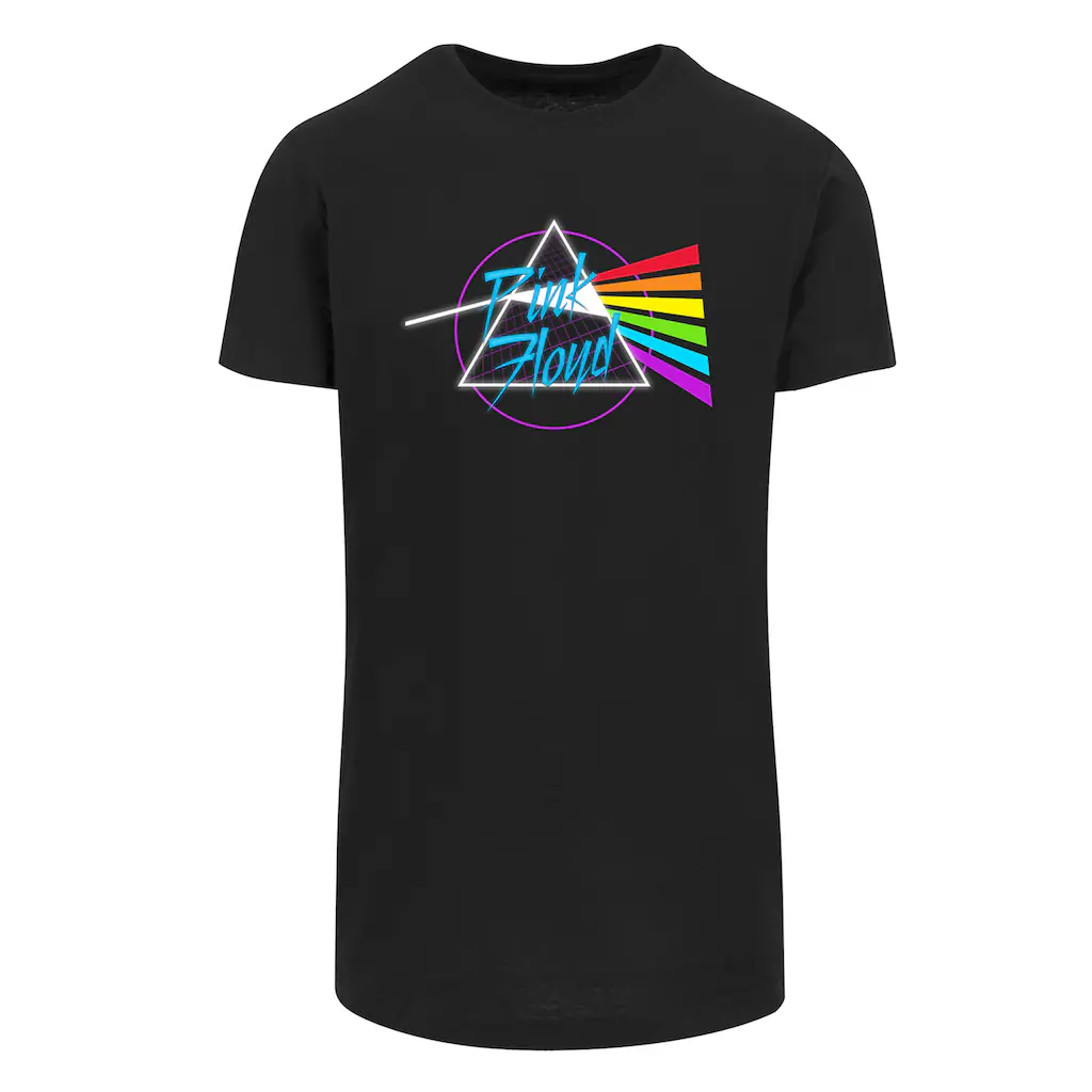 F4NT4STIC T-Shirt »Long Cut T-Shirt Pink Floyd Neon Dark Side Logo Rock Shirt« ▷ Kaufen