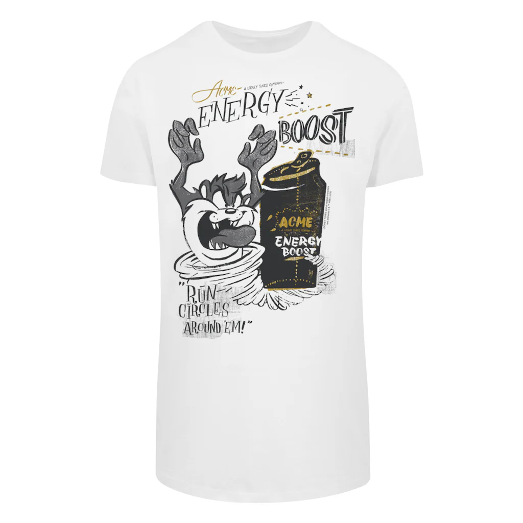 F4NT4STIC T-Shirt »Looney Tunes Taz Energy Boost« Print