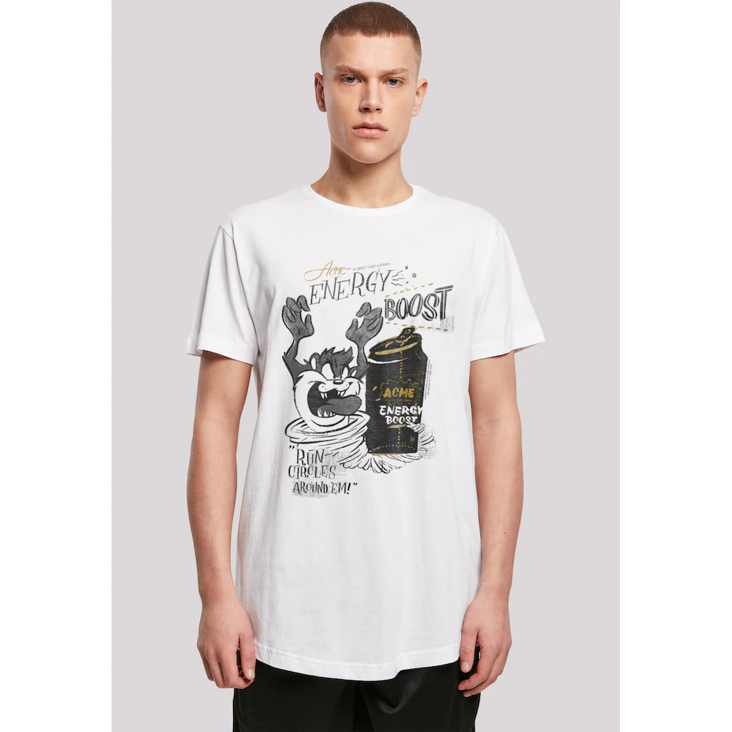 F4NT4STIC T-Shirt »Looney Tunes Taz Energy Boost« Print
