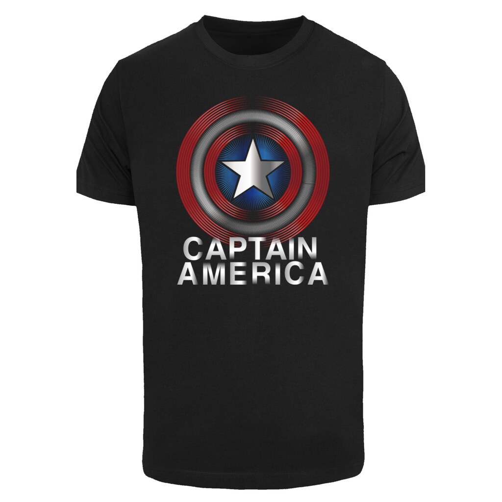 F4NT4STIC T-Shirt »Marvel Captain America Flash Logo« Premium Qualität ▷ Für