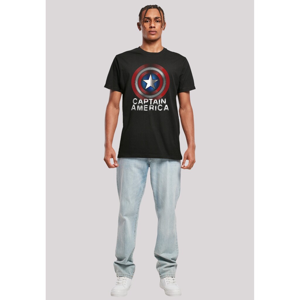 F4NT4STIC T-Shirt »Marvel Captain America Flash Logo« Premium Qualität ▷ Für