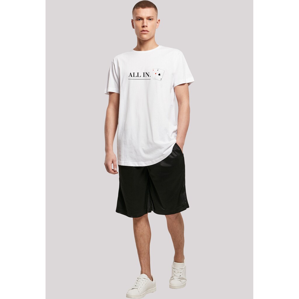 F4NT4STIC T-Shirt »Poker All In Karten« Print ▷ Kaufen