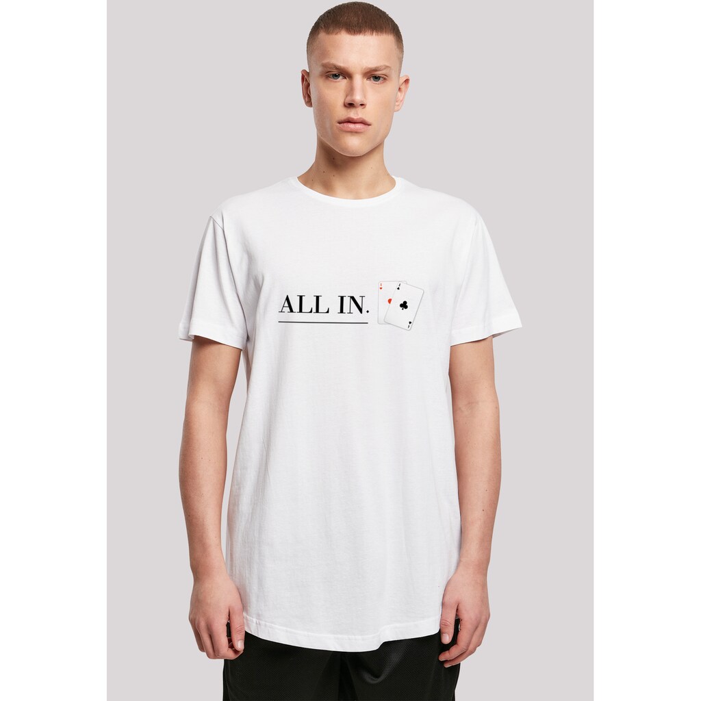 F4NT4STIC T-Shirt »Poker All In Karten« Print ▷ kaufen