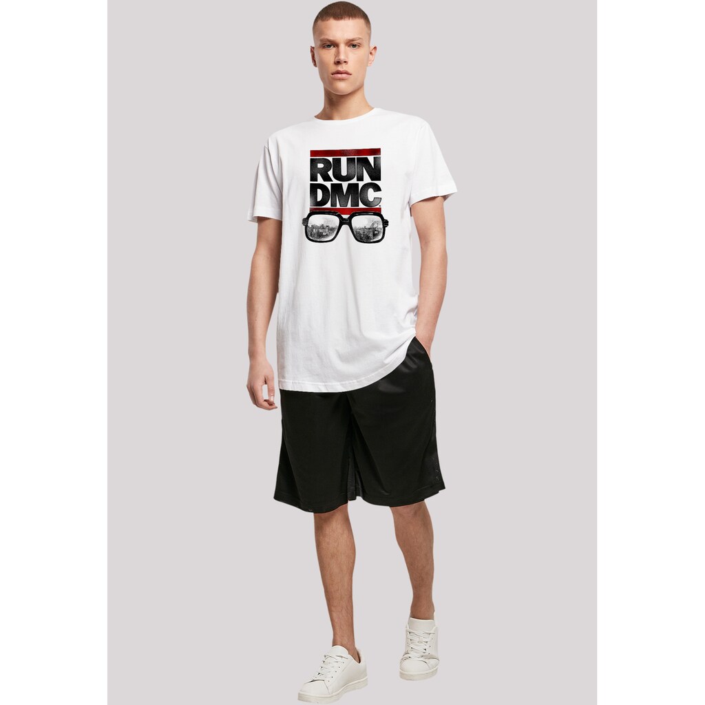 F4NT4STIC T-Shirt »Run DMC Glasses NYC« Premium Qualität ▷ Für