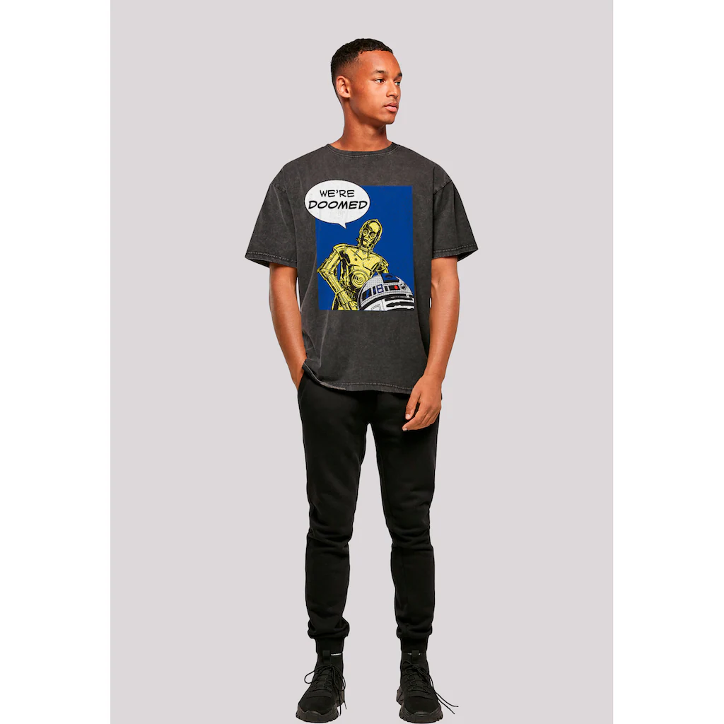 F4NT4STIC T-Shirt »Star Wars C3-PO We're Doomed« Premium Qualität ▷ Für