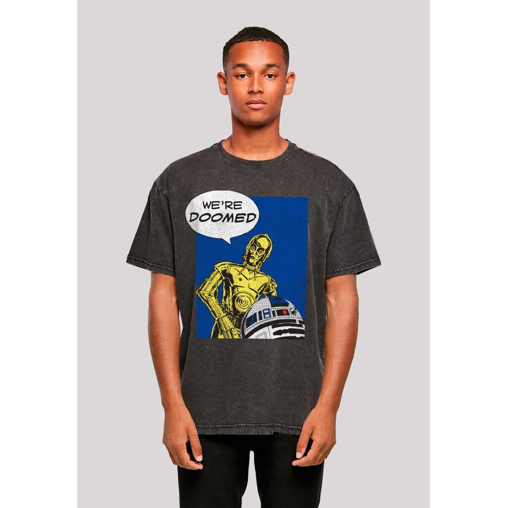 F4NT4STIC T-Shirt »Star Wars C3-PO We're Doomed« Premium Qualität ▷ für