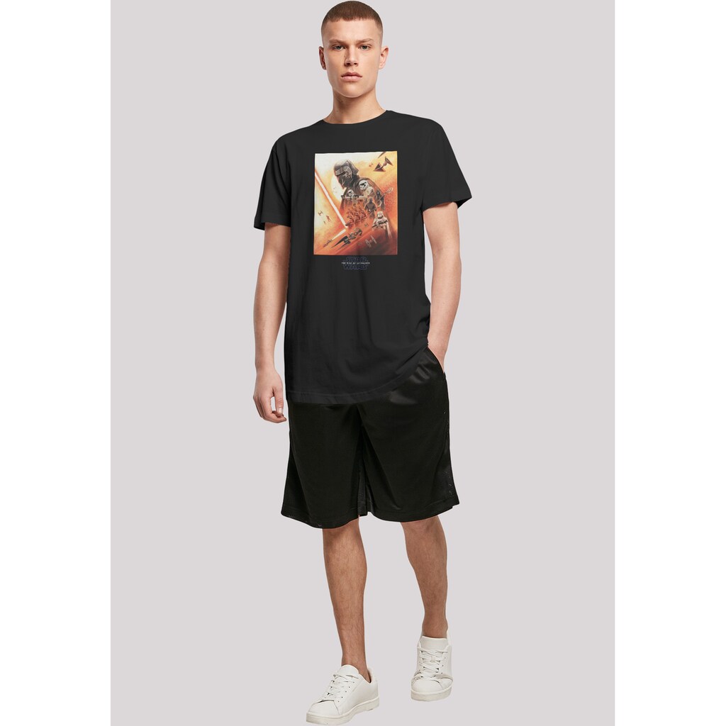 F4NT4STIC T-Shirt »Star Wars Rise Of Skywalker First Order Boys« Herren Premium Merch Lang Longshirt Bedruckt ▷ Für