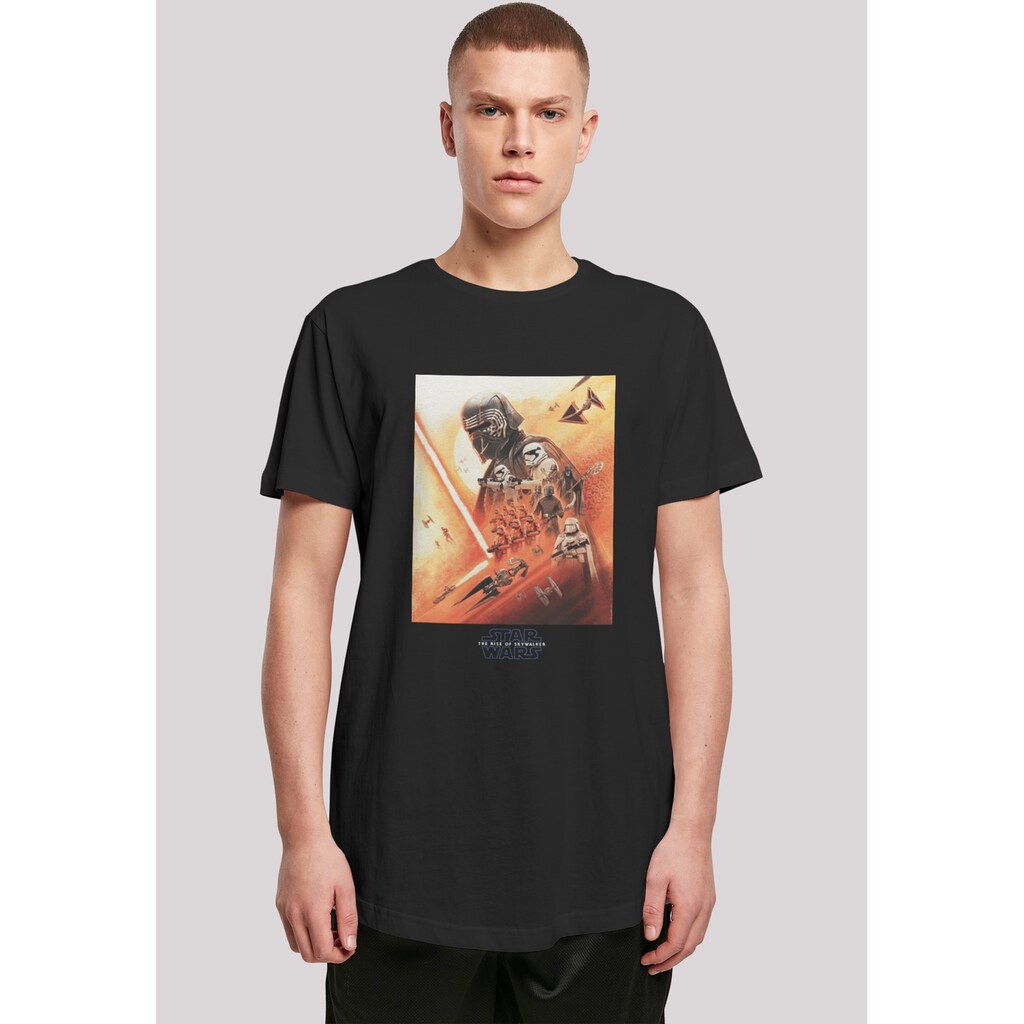 F4NT4STIC T-Shirt »Star Wars Rise Of Skywalker First Order Boys« Herren Premium Merch Lang Longshirt Bedruckt ▷ für