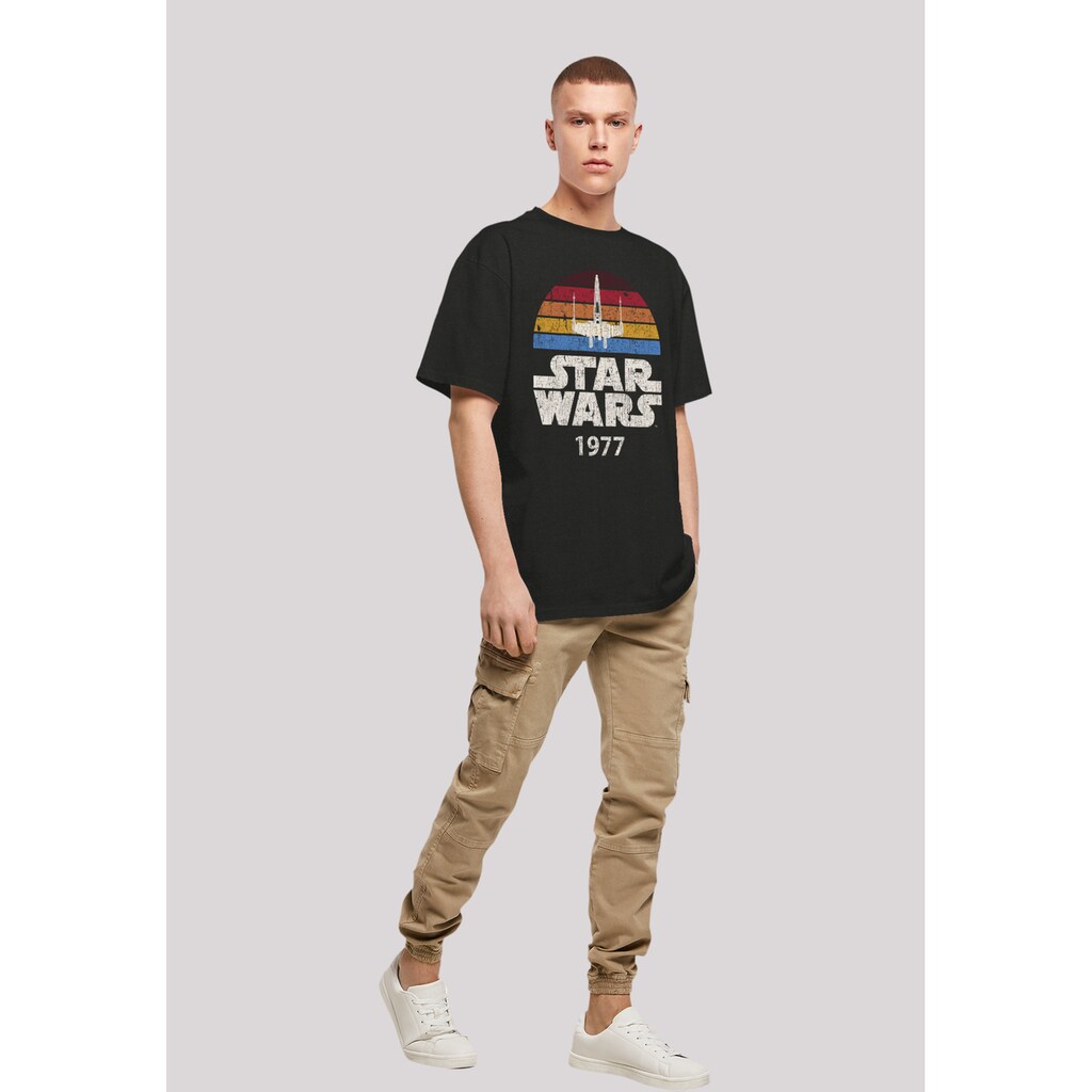 F4NT4STIC T-Shirt »Star Wars X-Wing Trip 1977 T« Premium Qualität ▷ Kaufen