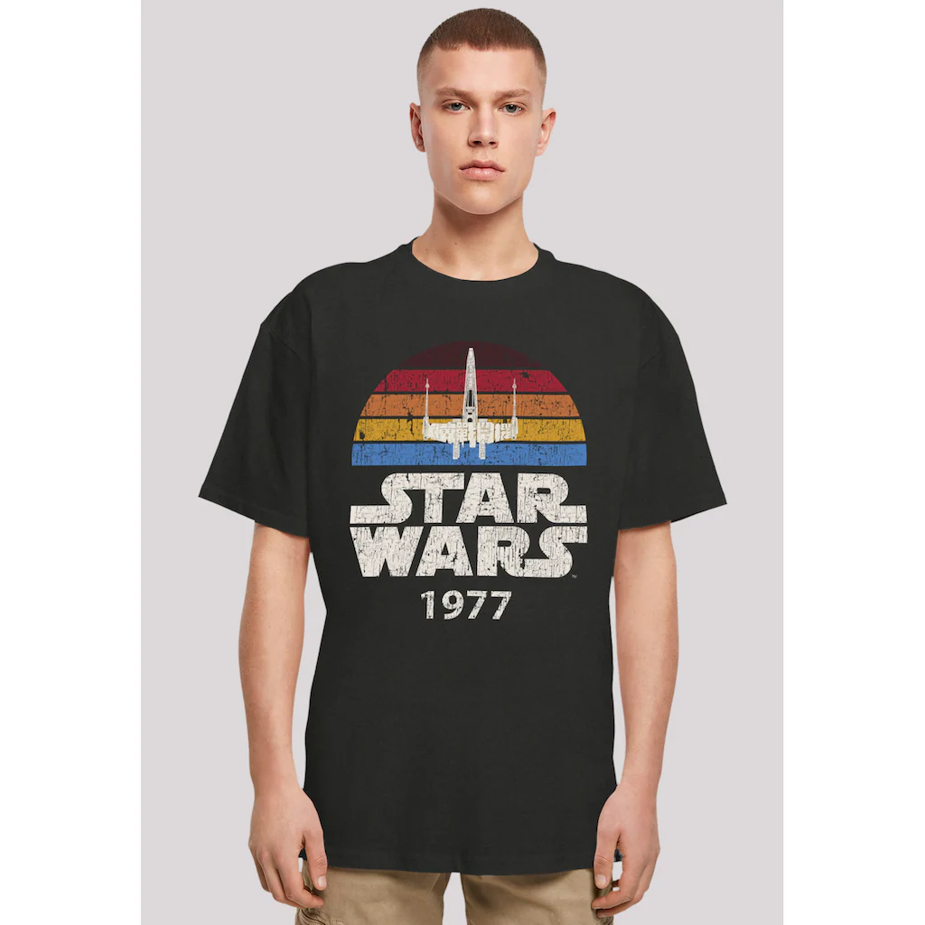 F4NT4STIC T-Shirt »Star Wars X-Wing Trip 1977 T« Premium Qualität ▷ kaufen