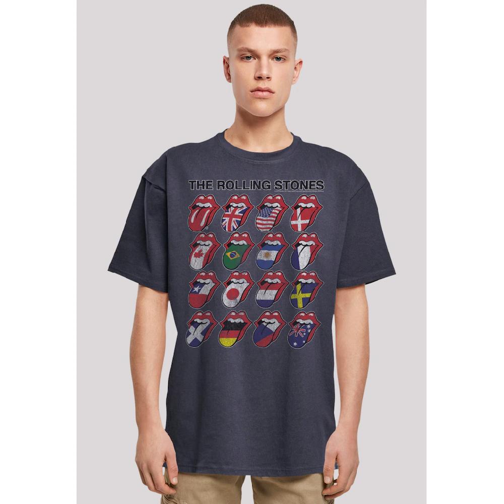 F4NT4STIC T-Shirt »The Rolling Stones Voodoo Lounge Tongues« Musik Band Logo ▷ kaufen