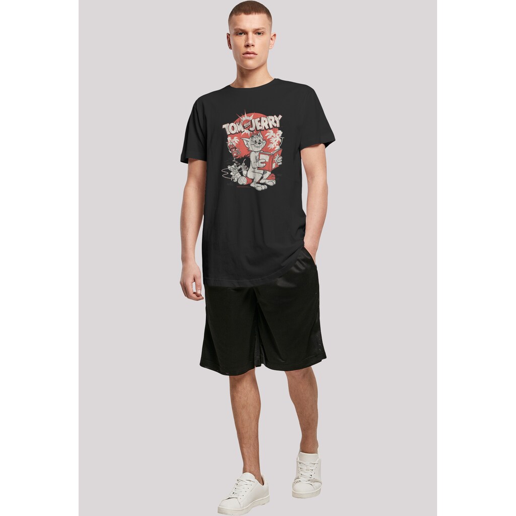 F4NT4STIC T-Shirt »Tom And Jerry TV Serie Rocket Prank« Print ▷ Für