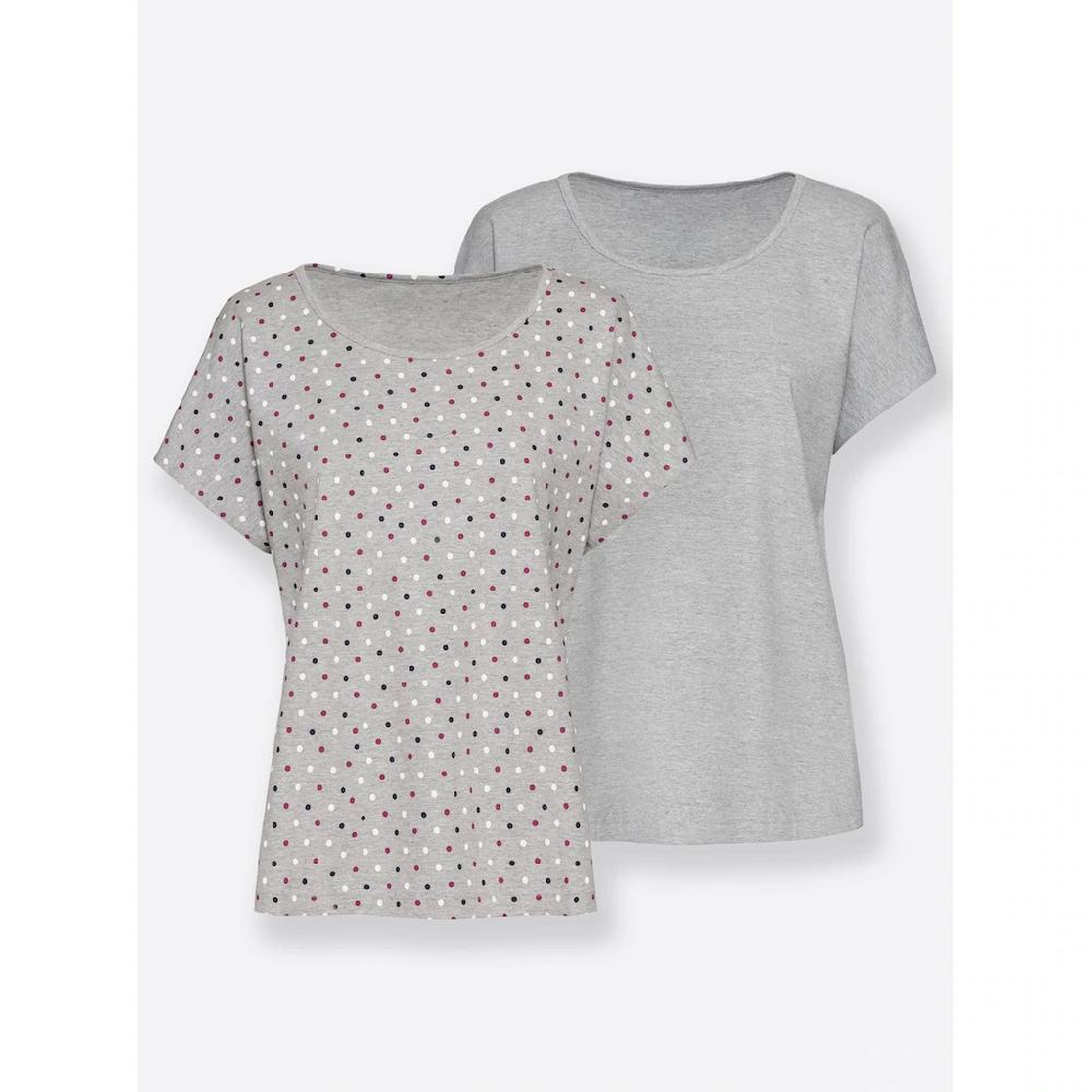 feel good Kurzarmshirt »Shirts« (2 tlg.)