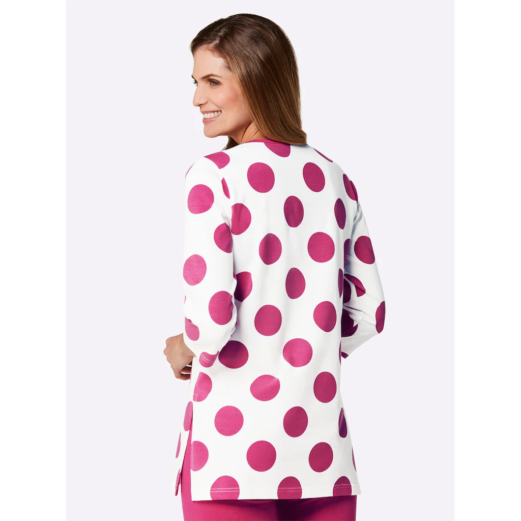 Feel Good Rundhalsshirt »Longshirt« (1 Tlg.)