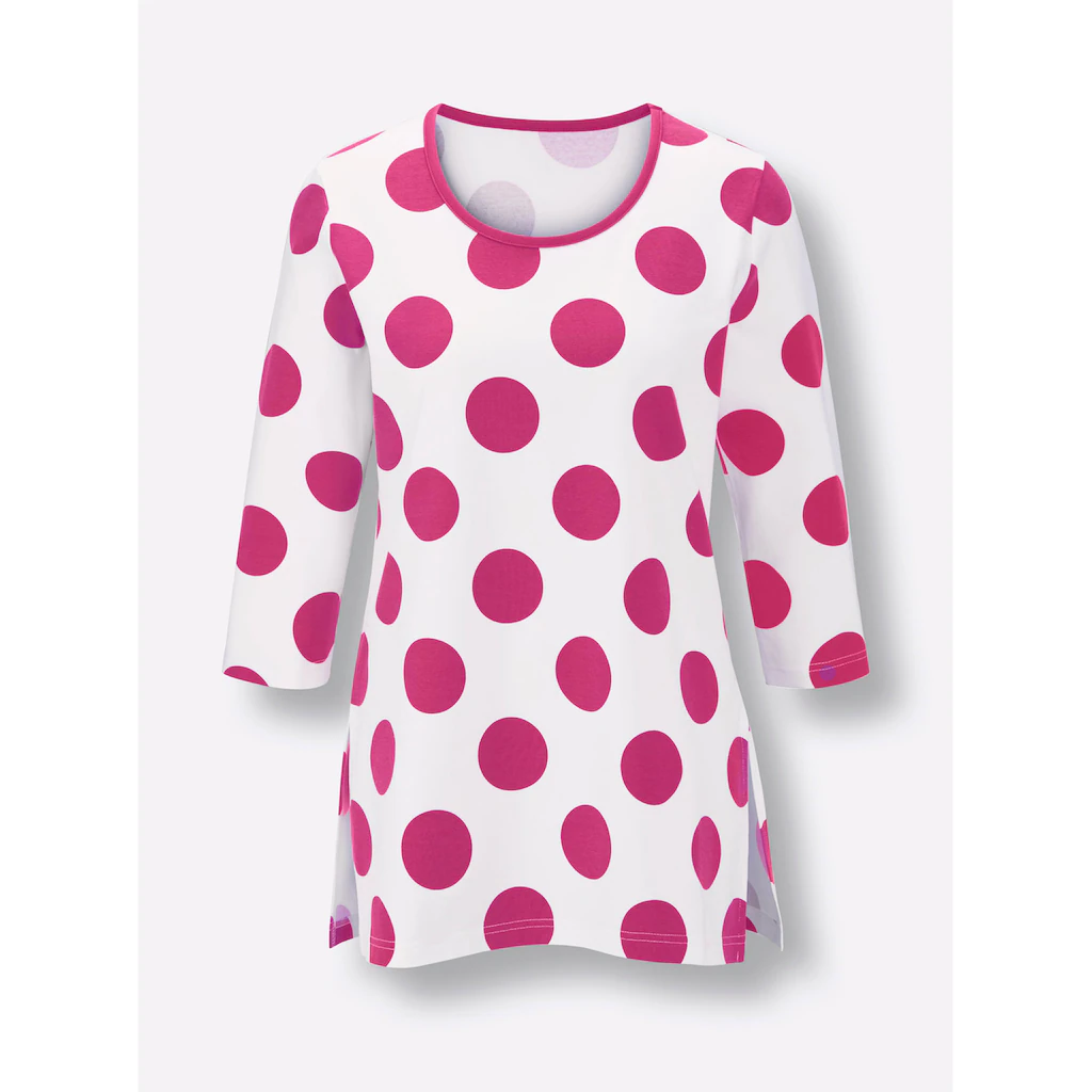 Feel Good Rundhalsshirt »Longshirt« (1 Tlg.)