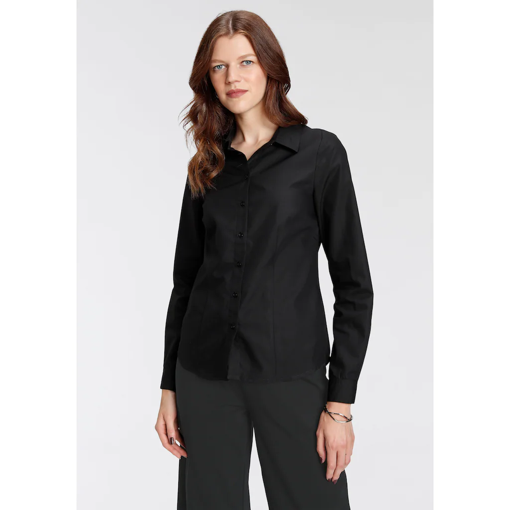 Flashlights Langarmbluse (Packung 2er-Pack) Im Hemdblusenstil