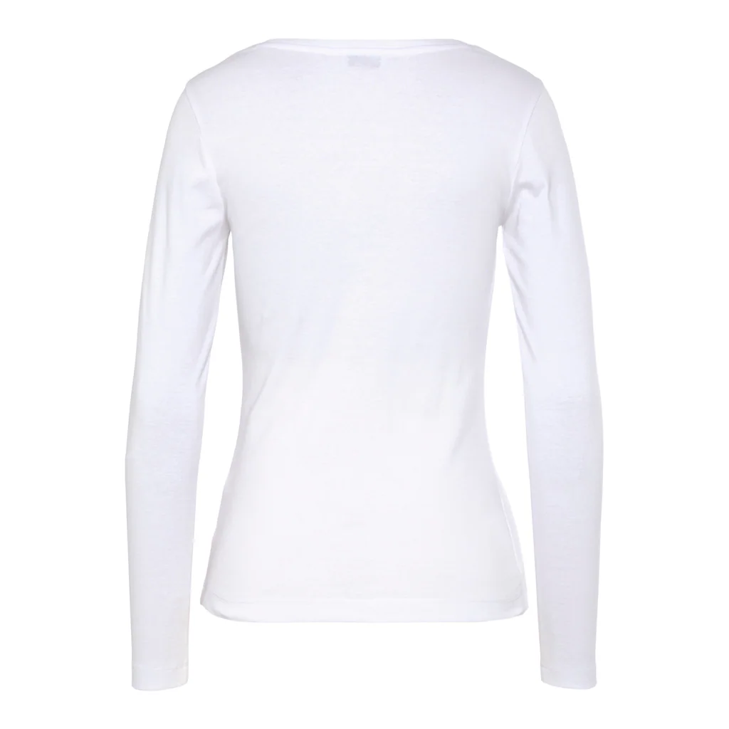 Flashlights Longsleeve (Packung 2 Tlg. 2er- Pack) Langarm Sehr Figurbetonter Schnitt Feinrippstoff Basic-Stil