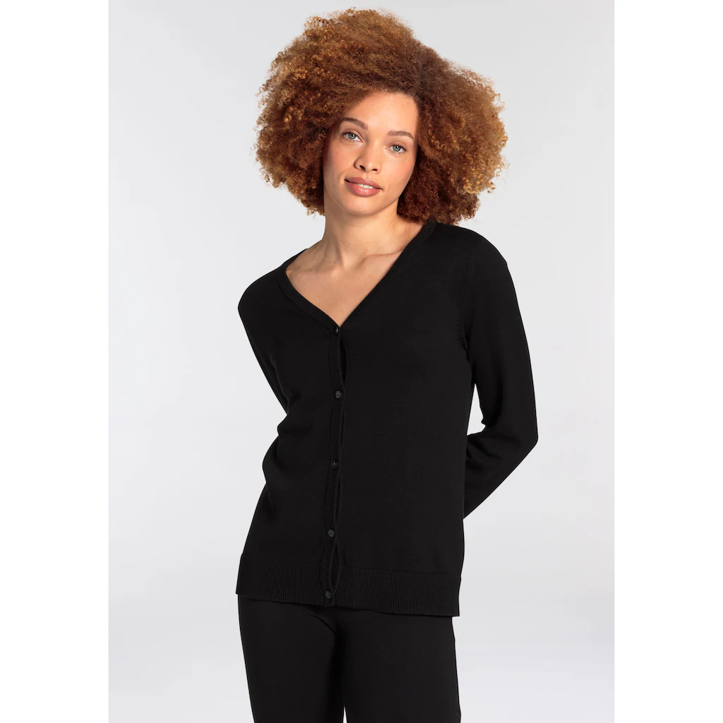Flashlights Strickjacke Kastige Form