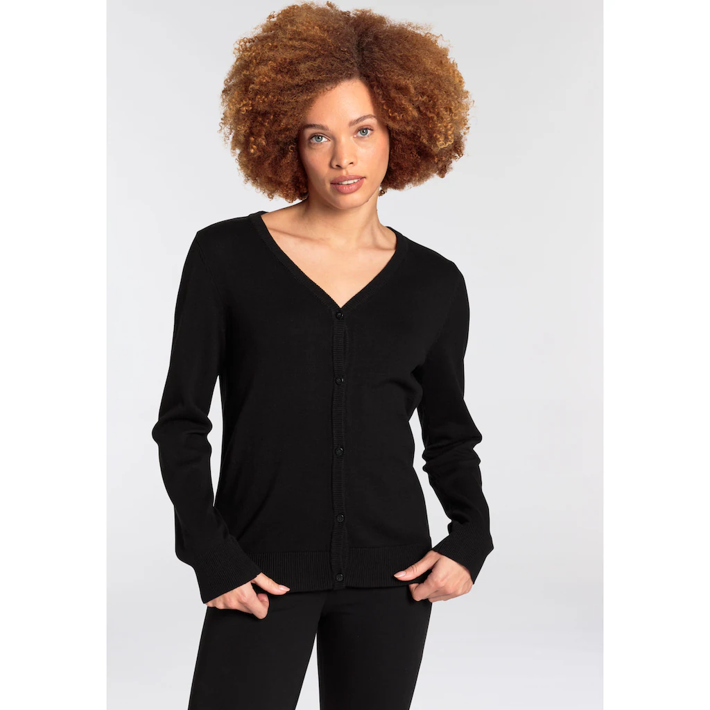 Flashlights Strickjacke kastige Form