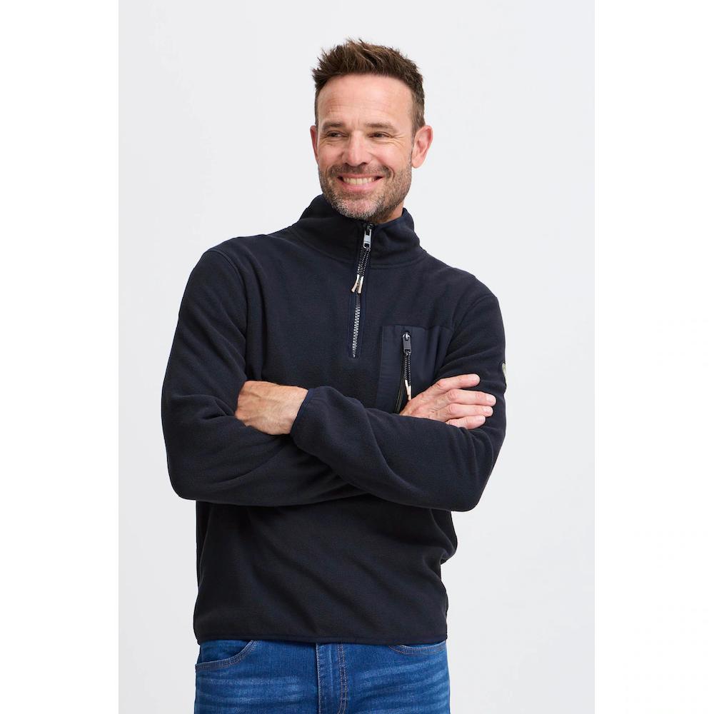FQ1924 Troyer »Fleecejacke FQHARRY Micro Fleece Halfzip« ▷ Für