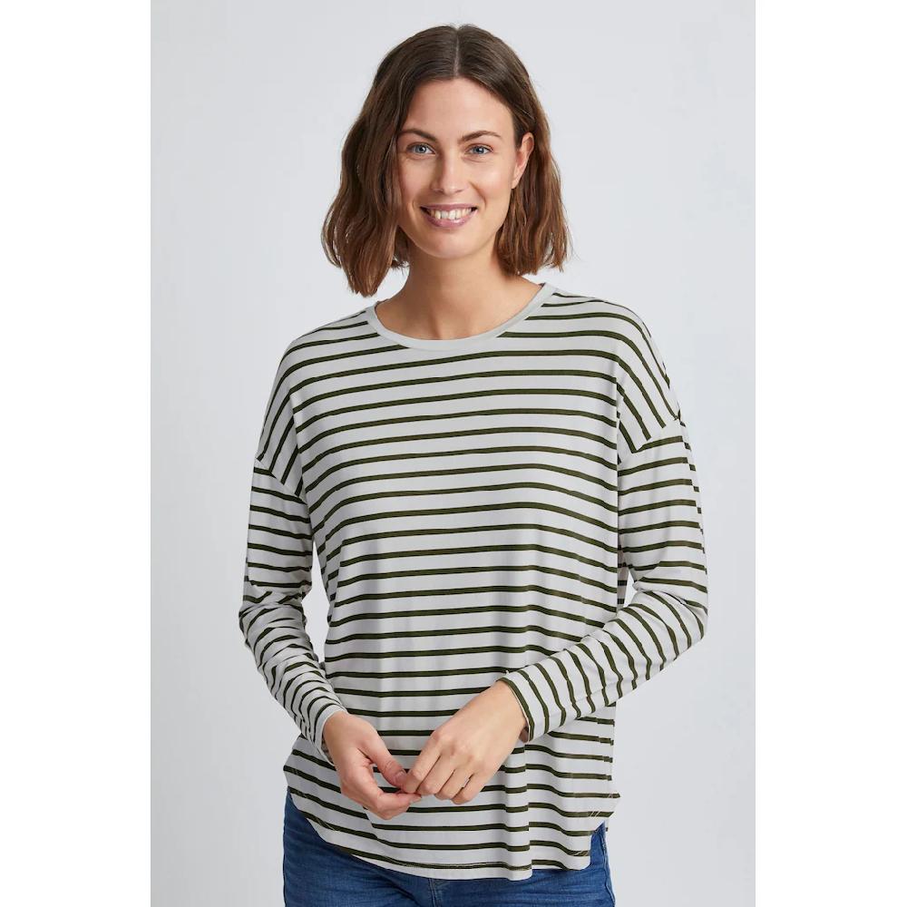 Fransa Langarmshirt »Langarmshirt FREmfloral«