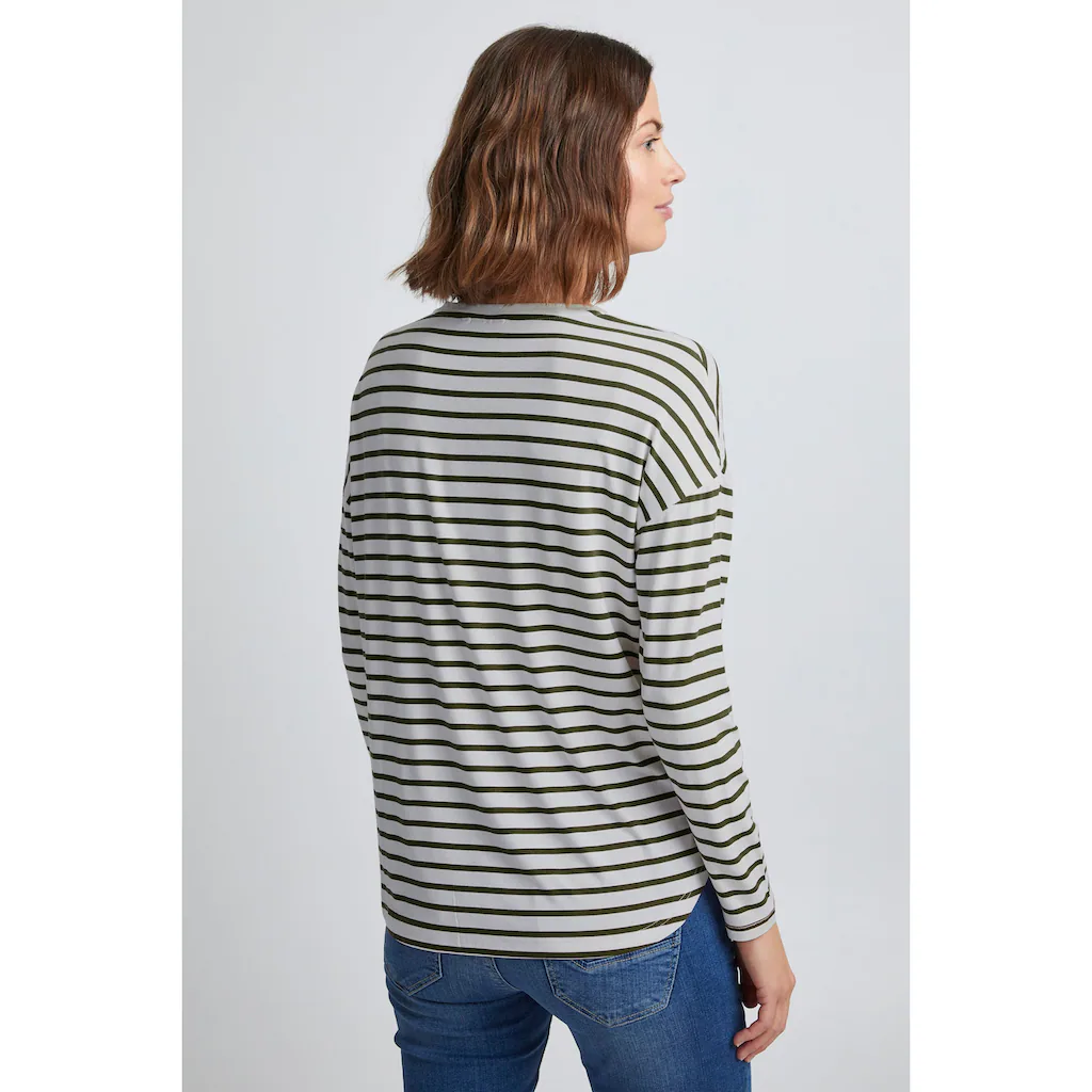 Fransa Langarmshirt »Langarmshirt FREmfloral«