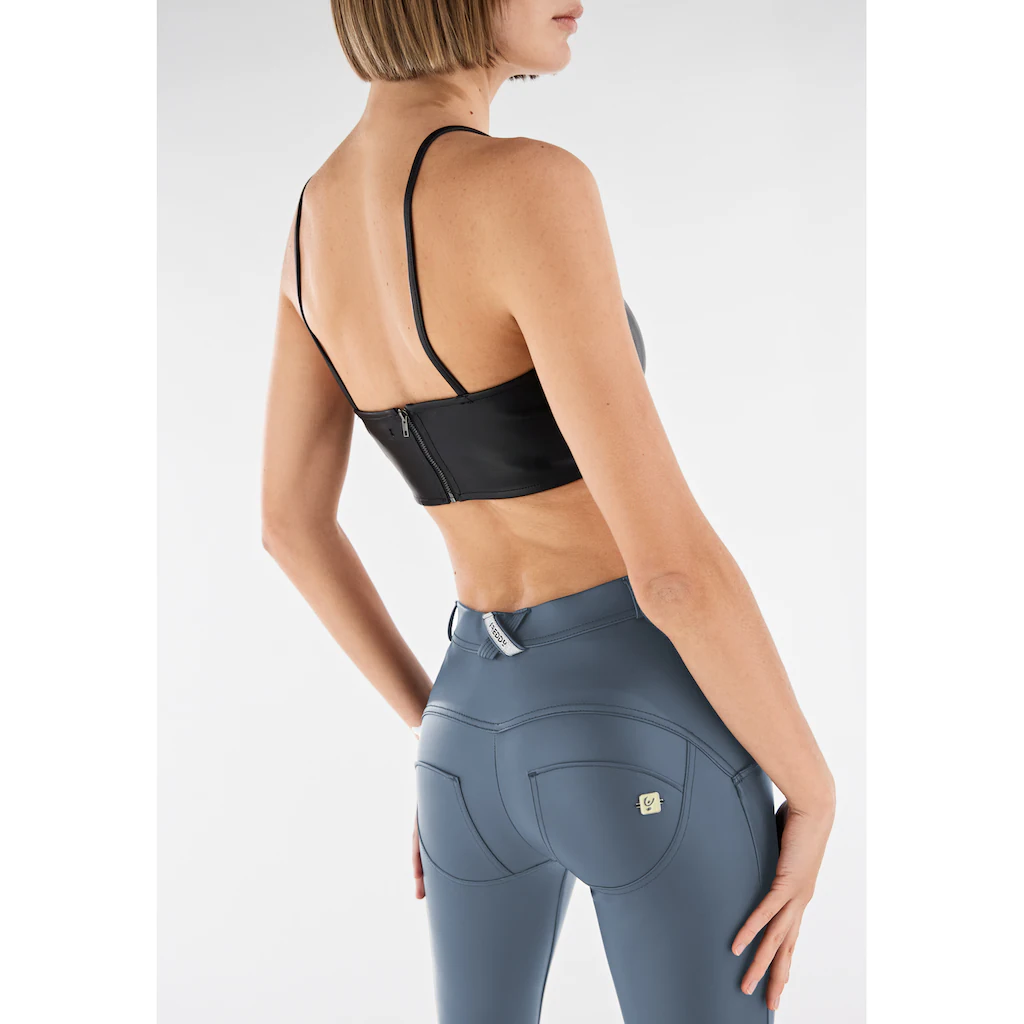 Freddy 7/8-Hose »WRUP REGULAR SUPERSKINNY 7/8« Mit Push Up-Effekt Aus Lederimititat