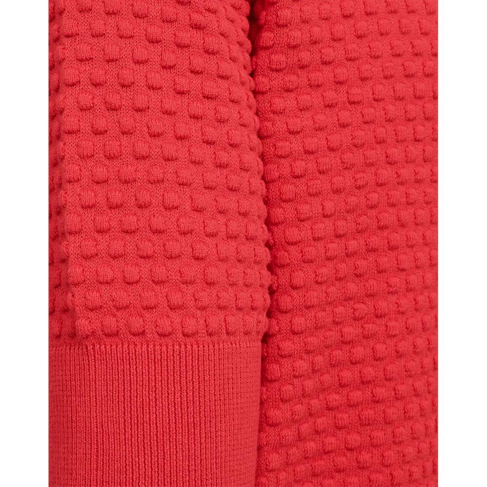 FREEQUENT Kurzarmpullover »FQDODO-PU-DOTTIE-SS« Mit Schöner Struktur
