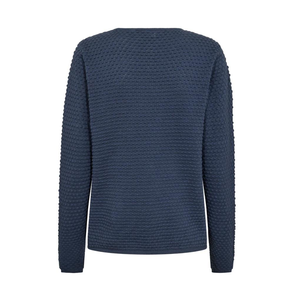 FREEQUENT Strickpullover »FQDODO« Mit Strick-Knoten-Details