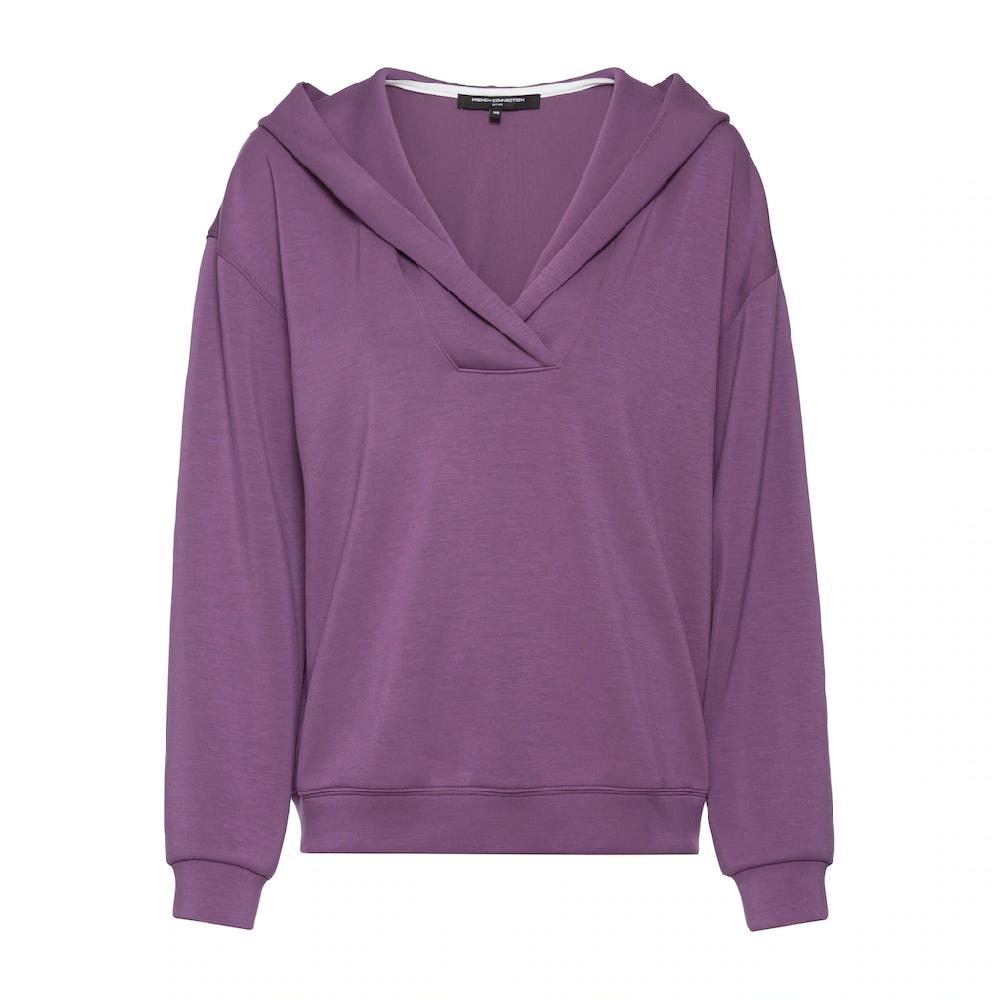 French Connection Hoodie Mit V-Ausschnitt Und Breitem Kragen Loungewear