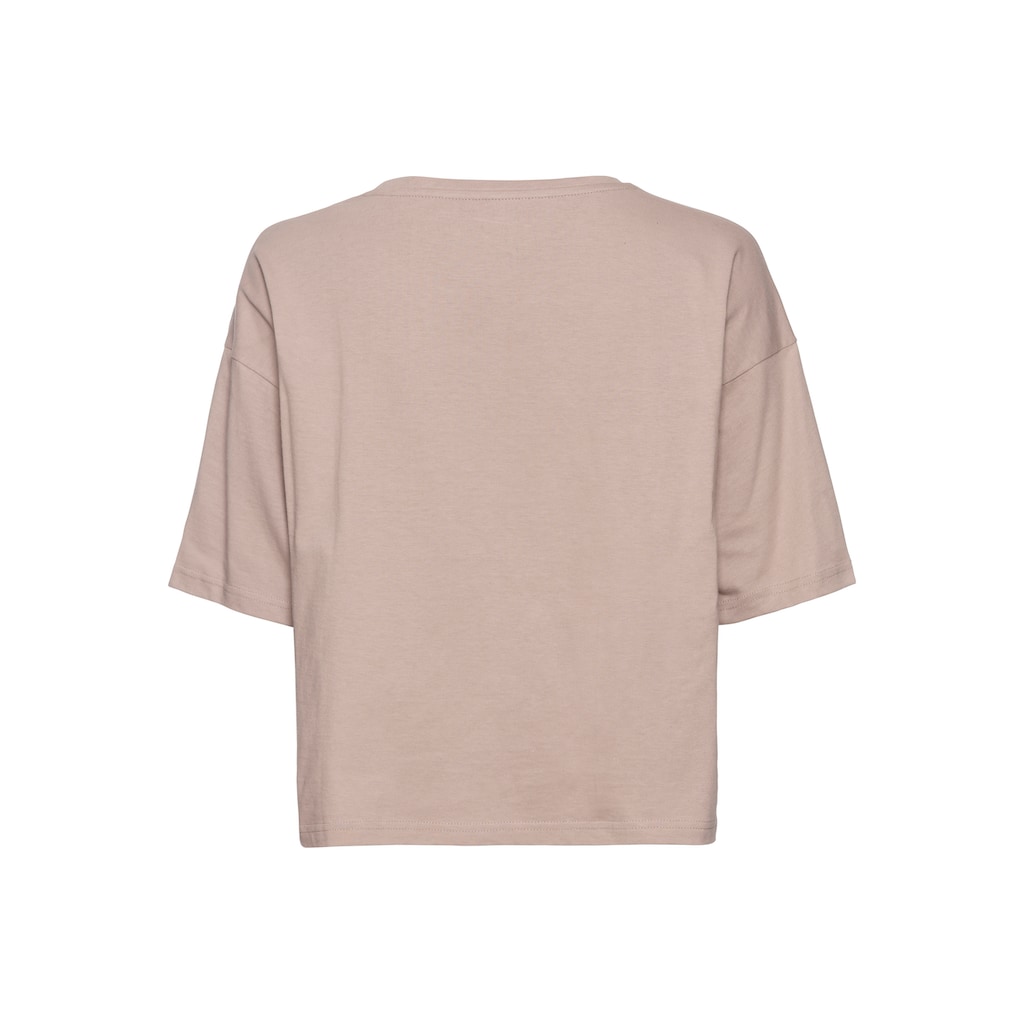 French Connection T-Shirt Mit Weiten Ärmeln Und Logodruck