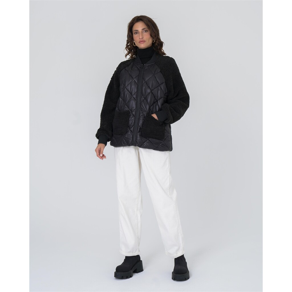 Freshlions Steppjacke »Julia« Mit Aufgesetzten Taschen ▷ Kaufen