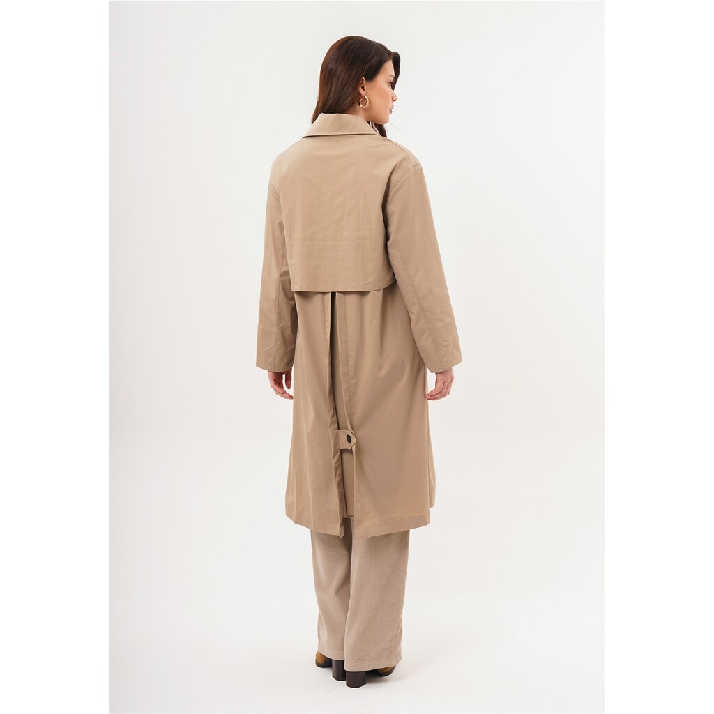 Freshlions Trenchcoat »Cecilia« In Klassischem Design