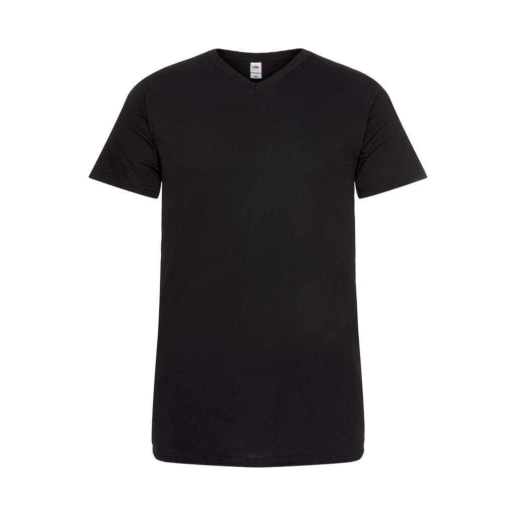 Fruit Of The Loom T-Shirt (Packung 2 Tlg.) Mit V-Ausschnitt