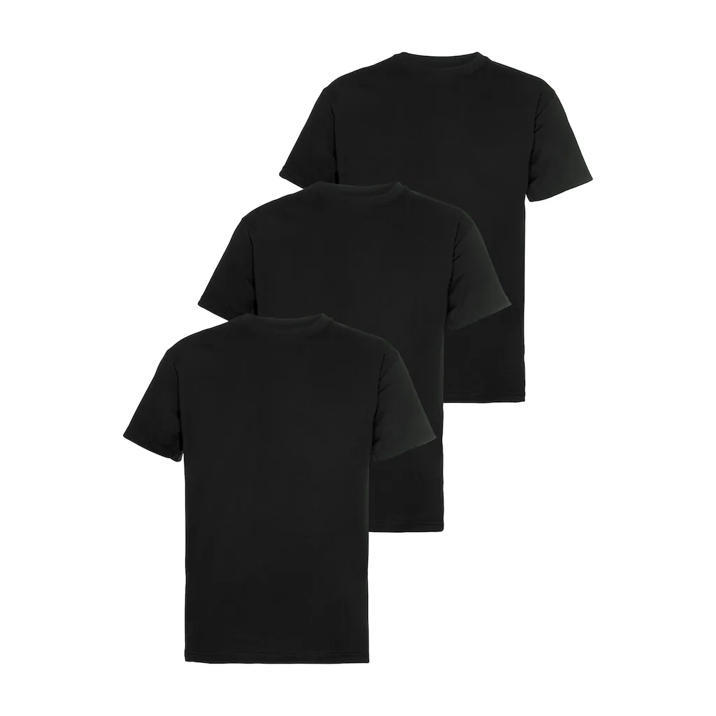 Fruit of the Loom T-Shirt (Packung 3 tlg.) mit Rundhalsausschnitt