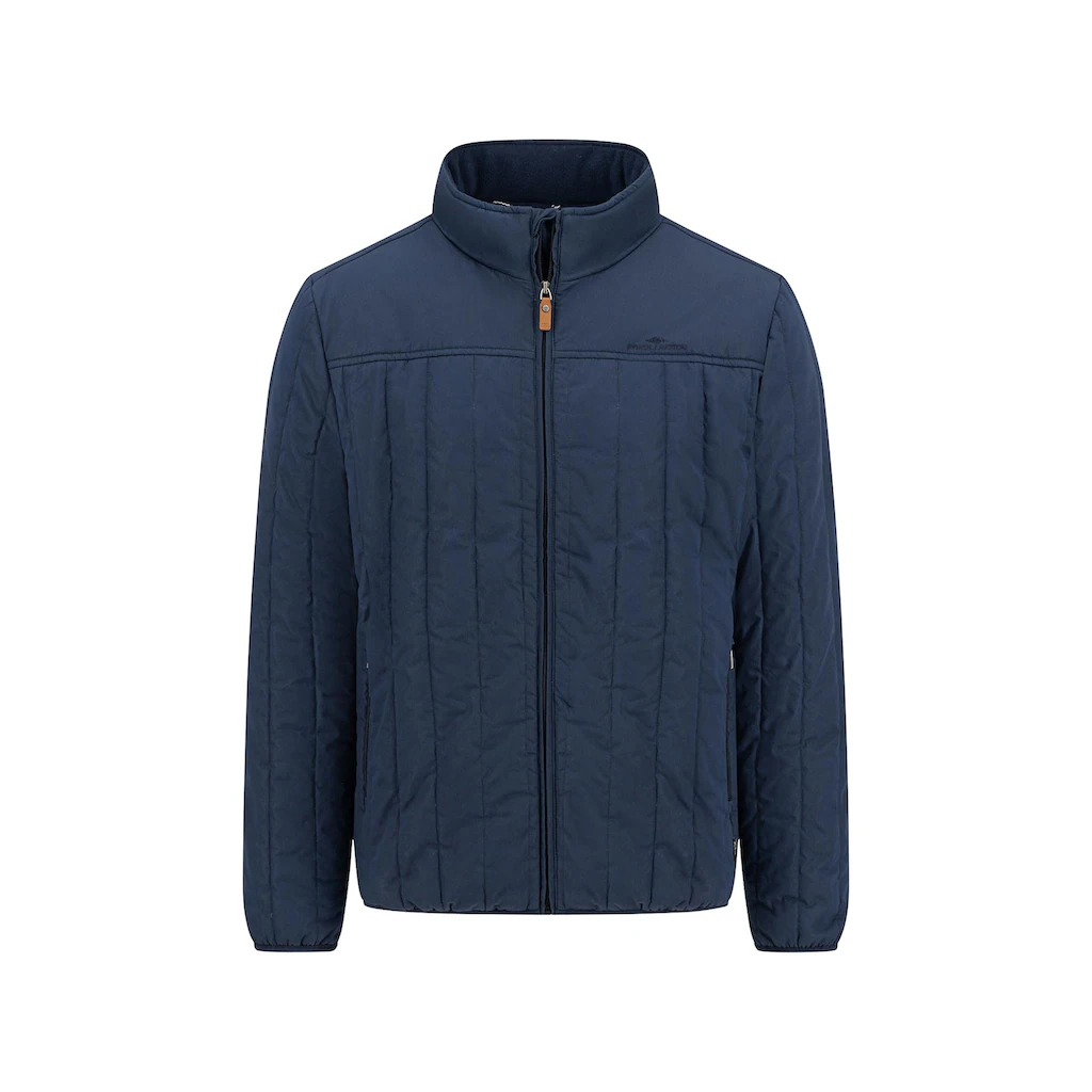 FYNCH-HATTON Fleecejacke ohne Kapuze mit Stehkragen