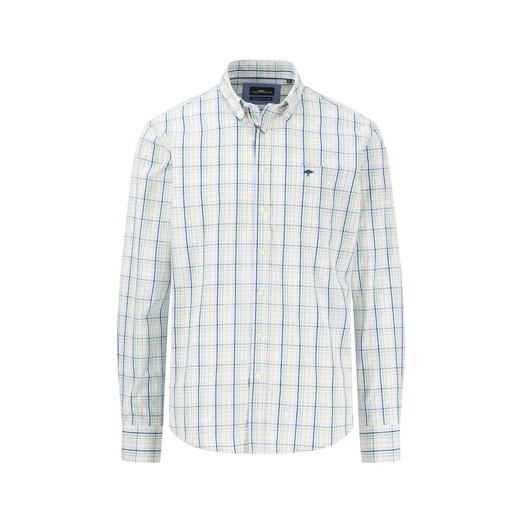 FYNCH-HATTON Karohemd mit Logo Stickerei ▷ kaufen