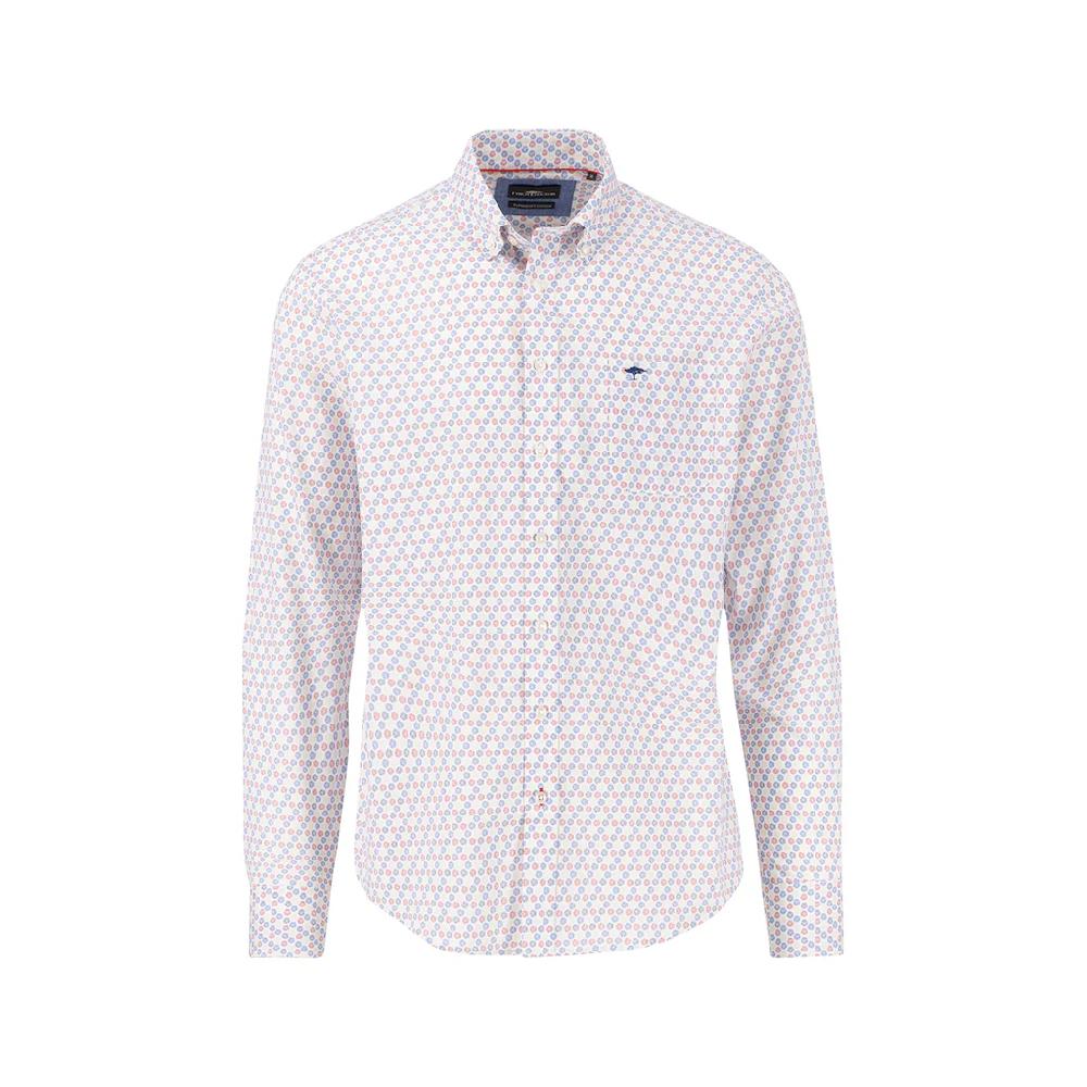 FYNCH-HATTON Langarmhemd mit Logo Stickerei ▷ kaufen